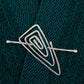 Carolyn Jackson Shawl Pins Flat / Triangle Aluminum Shawl Pin