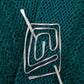 Carolyn Jackson Shawl Pins Twisted / Square Aluminum Shawl Pin