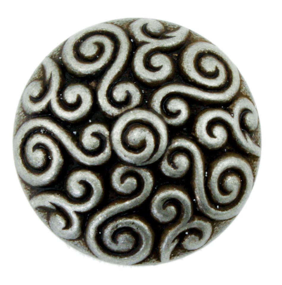 Dill Buttons of America, Inc Buttons Metal Antique Dome Button