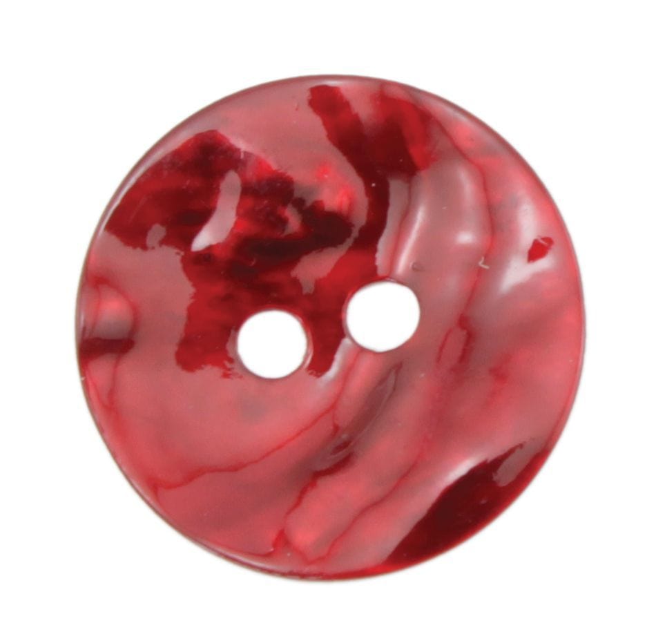 Dill Buttons of America, Inc Buttons Red Pearl .75" Natural Pearl Shell Buttons