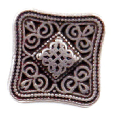 Dill Buttons of America, Inc Buttons Tin Celtic Square Button
