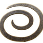 Dill Buttons of America, Inc Shawl Pins 2" / Brass Antiqued Metal Spiral Shawl Closure
