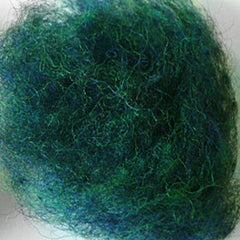 Harrisville Designs Dyed Wool Fiber Evergreen Harrisville Dyed & Carded Wool Fiber