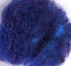 Harrisville Designs Dyed Wool Fiber Hyacinth Harrisville Dyed & Carded Wool Fiber