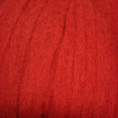 Harrisville Designs Dyed Wool Fiber Red Harrisville Dyed & Carded Wool Fiber