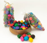Indian Silk Shop Silk Fiber Multi-Color (dyed) Dyed Silk Cocoons