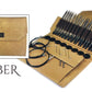 Knitting Fever / Euro Yarns Interchangeable Needle Sets Umber Faux Denim Case Lykke Interchangeable Circular Knitting Needle Set, 5"