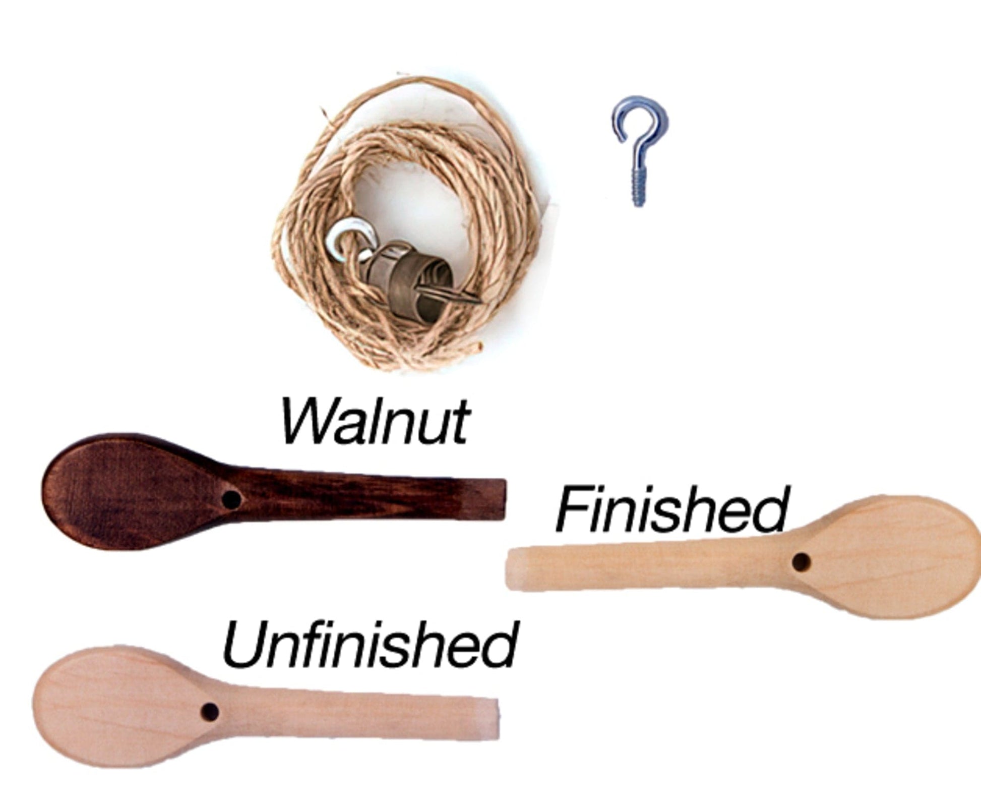 Kromski North America Spinning Wheel Parts & Accessories Walnut Kromski Brake Band Set for Fantasia with Peg