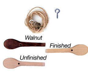 Kromski North America Spinning Wheel Parts & Accessories Walnut Kromski Brake Band Set for Fantasia with Peg