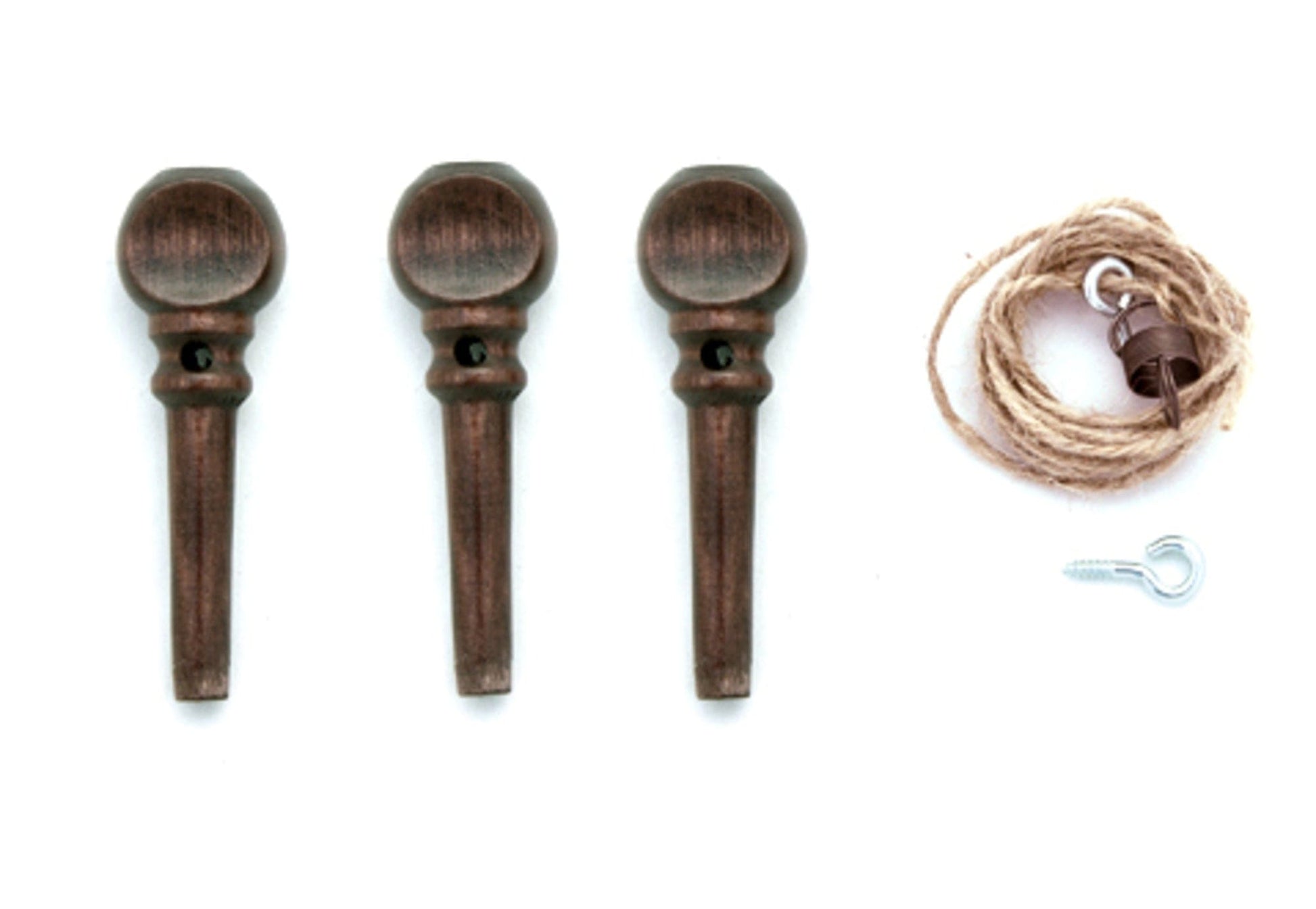 Kromski North America Spinning Wheel Parts & Accessories Walnut Kromski Brake Band Set for Polonaise w/ 3 pegs