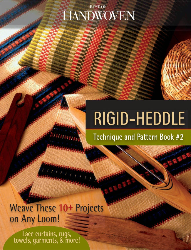 Long Thread Media Books Best of Handwoven New Technique Series: Rigid Heddle Pattern Book 2, eBook (Printed version)