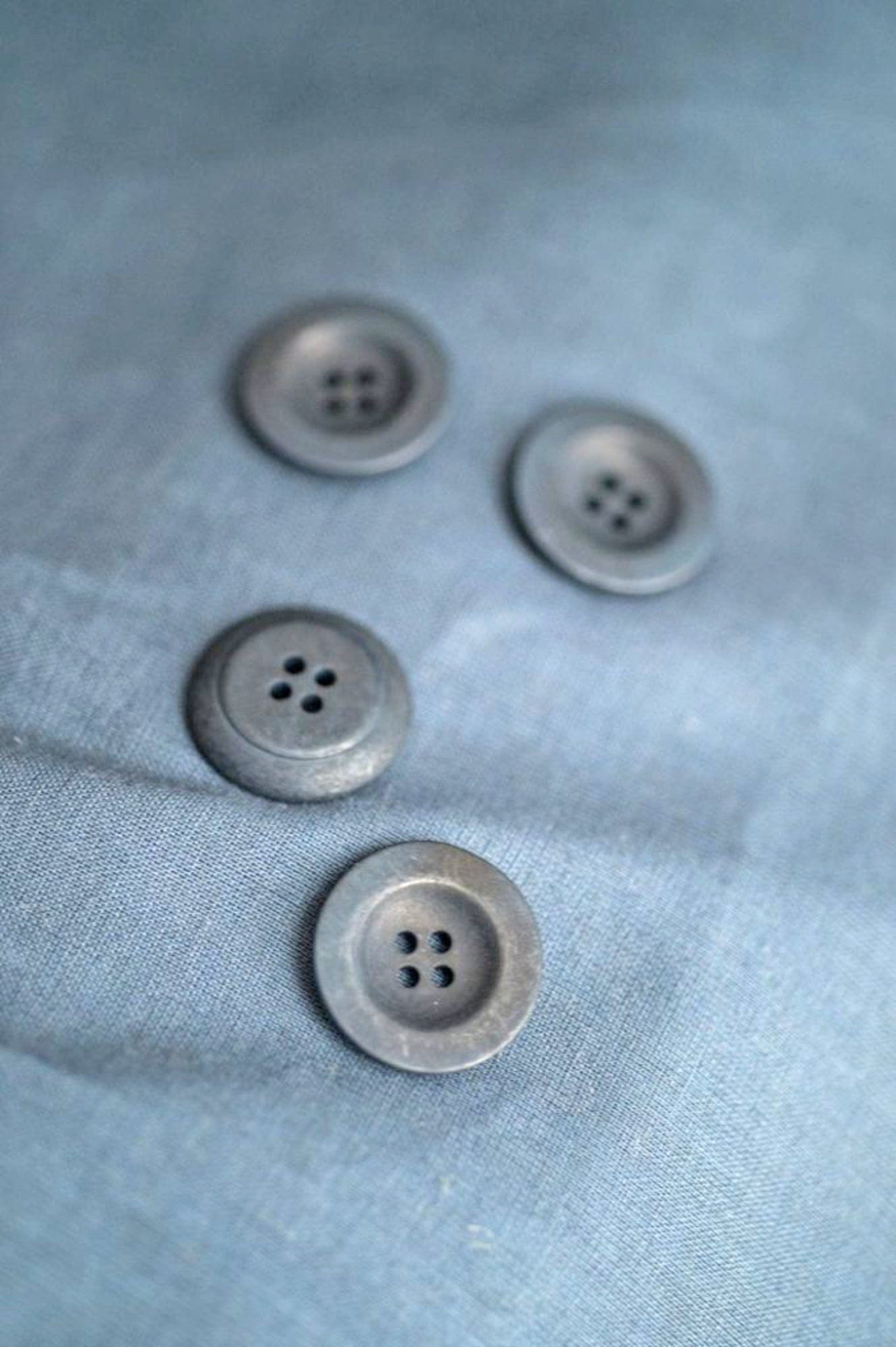 Merchant & Mills Buttons Navy Corozo/Tagua Button