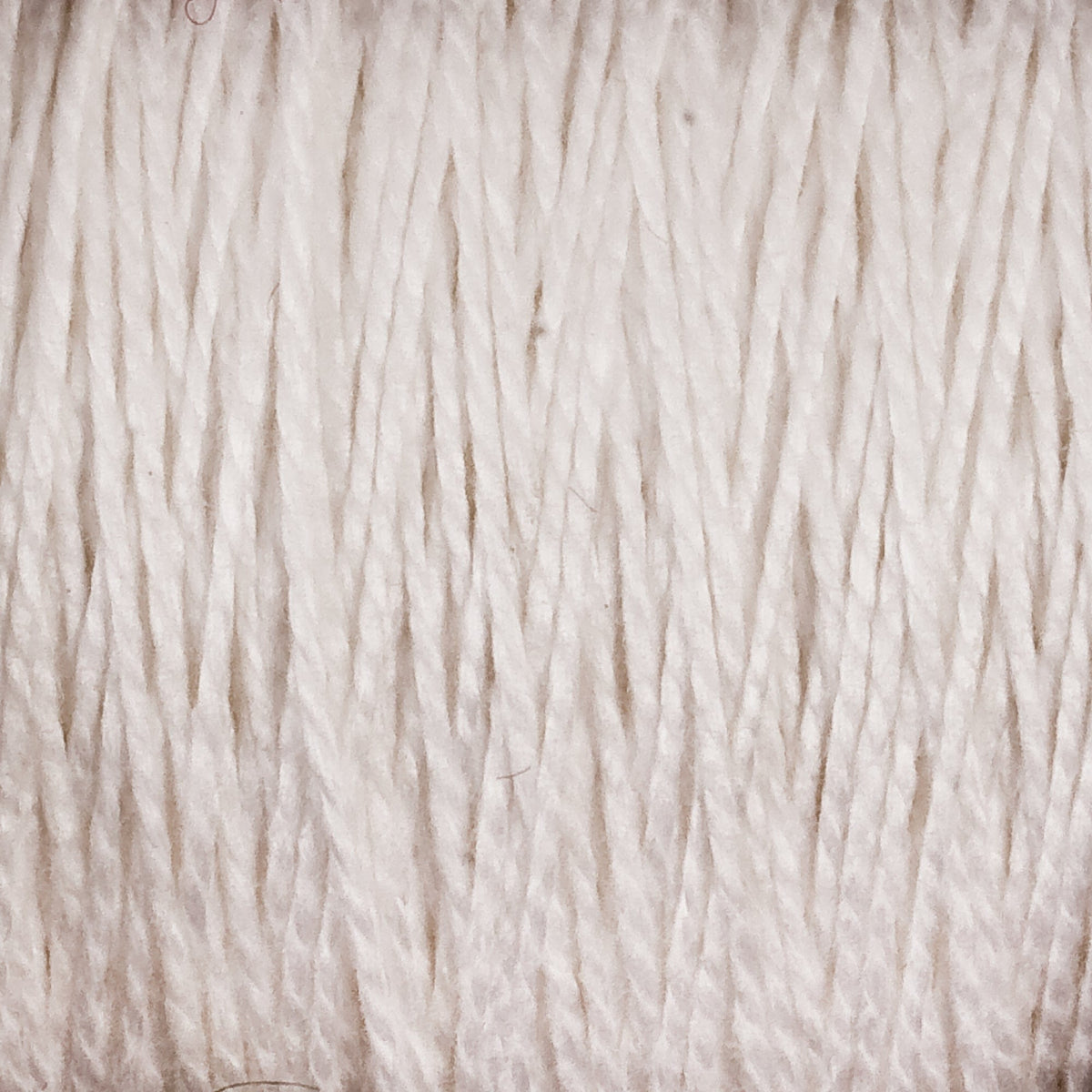 Supreme Corp. Yarn Bleached White 10/2 Pearl Cotton Yarn | Mini-cone