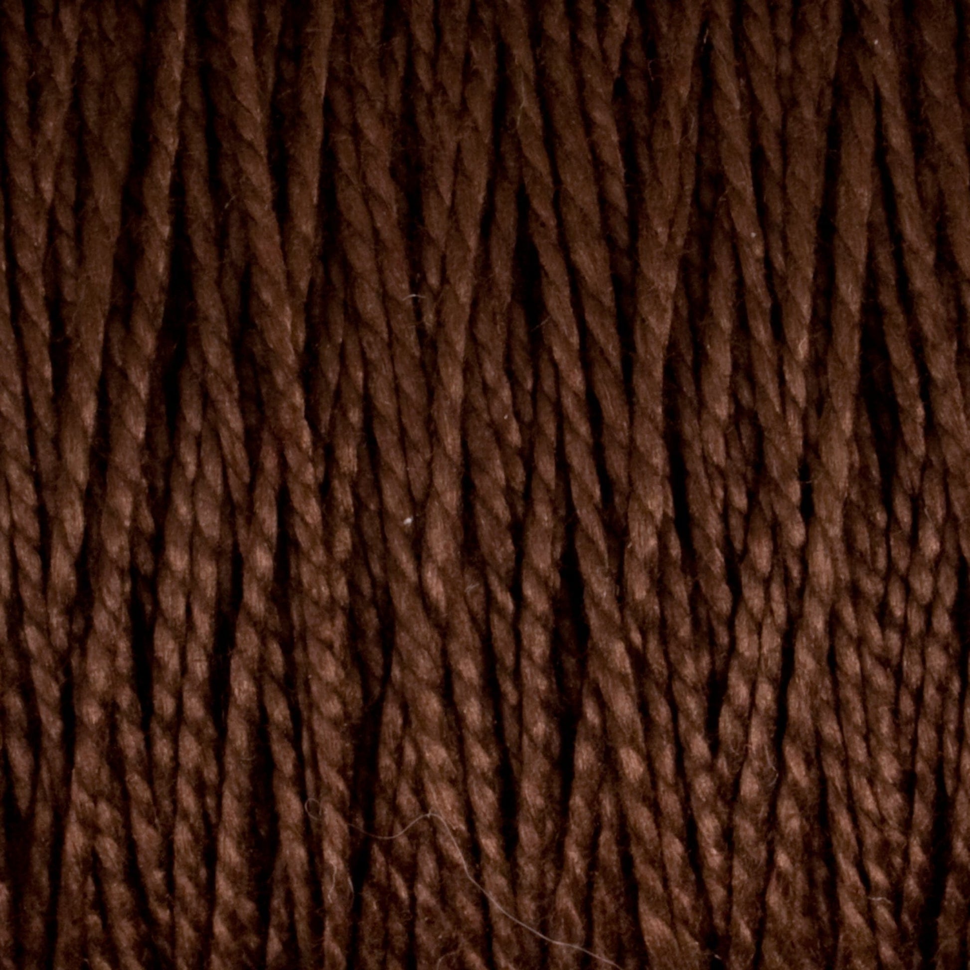 Supreme Corp. Yarn Medium Brown 10/2 Pearl Cotton Yarn | Mini-cone