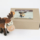 Woolbuddy Felting Kits Moose Woolbuddy Needle Felting Kits