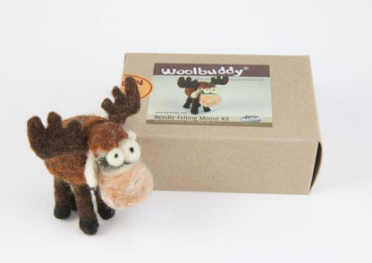 Woolbuddy Felting Kits Moose Woolbuddy Needle Felting Kits