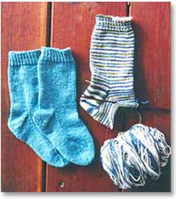 Easy Childrenaposs Lightweight Socks by Knitting Pure and Simple
