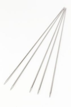 Addi Steel 8quot Double Point Size US 0000 125 mm Knitting Needles