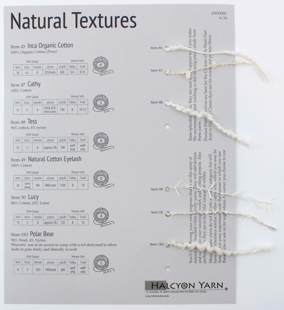 MultiCraft Equipment Natural Textures Sample Card