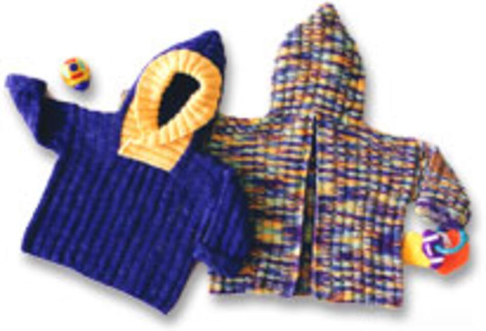 Knitting Patterns Back Zip Baby Jacket