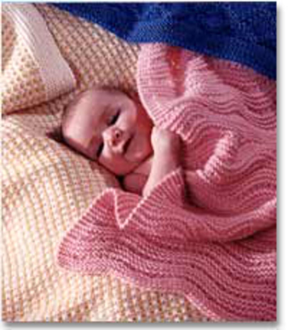 Knitting Patterns Three Easy Baby Blankets