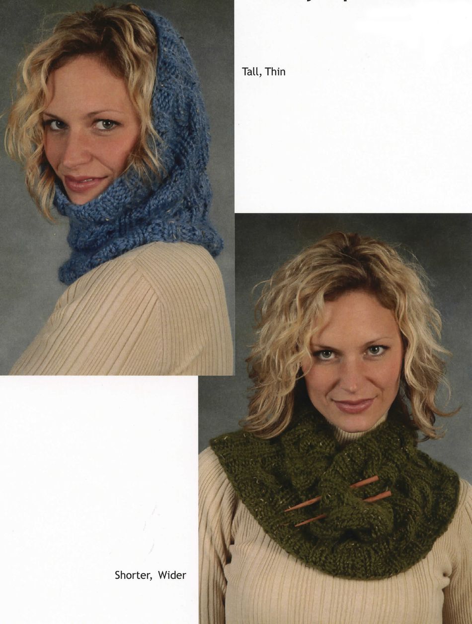 Knitting Patterns Bulky Cabled Cowl