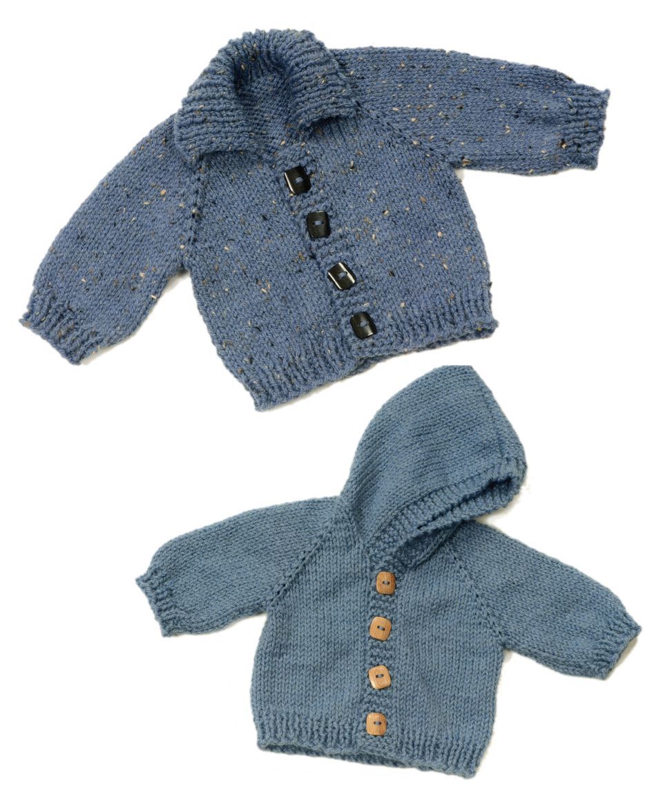 Knitting Patterns Top Down Baby Jacket