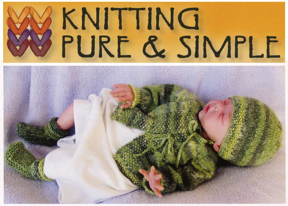 Knitting Patterns Newborn Layette by Knitting Pure and Simple