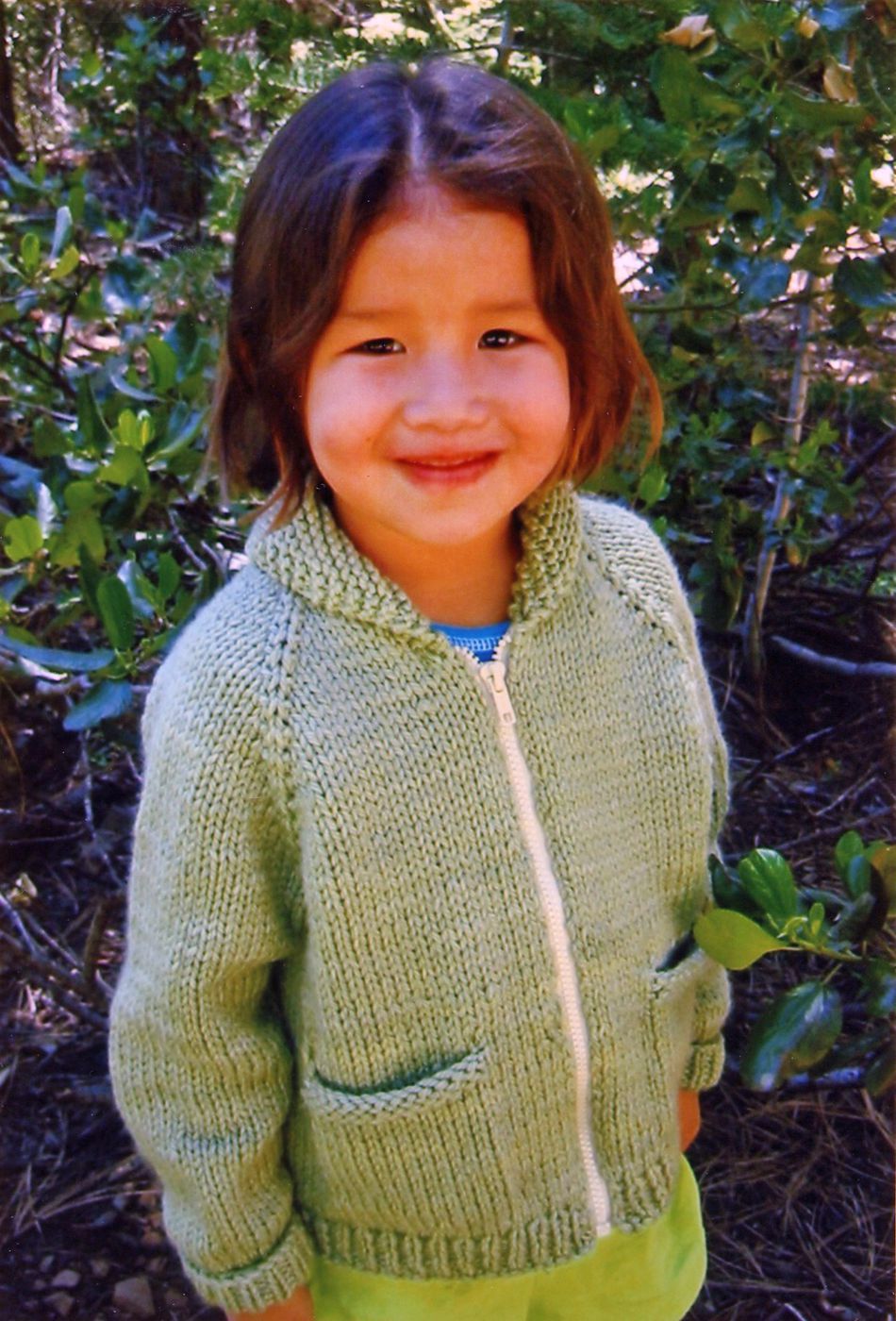 Knitting Patterns Childrenaposs Bulky Neck Down Jacket by Knitting Pure and Simple