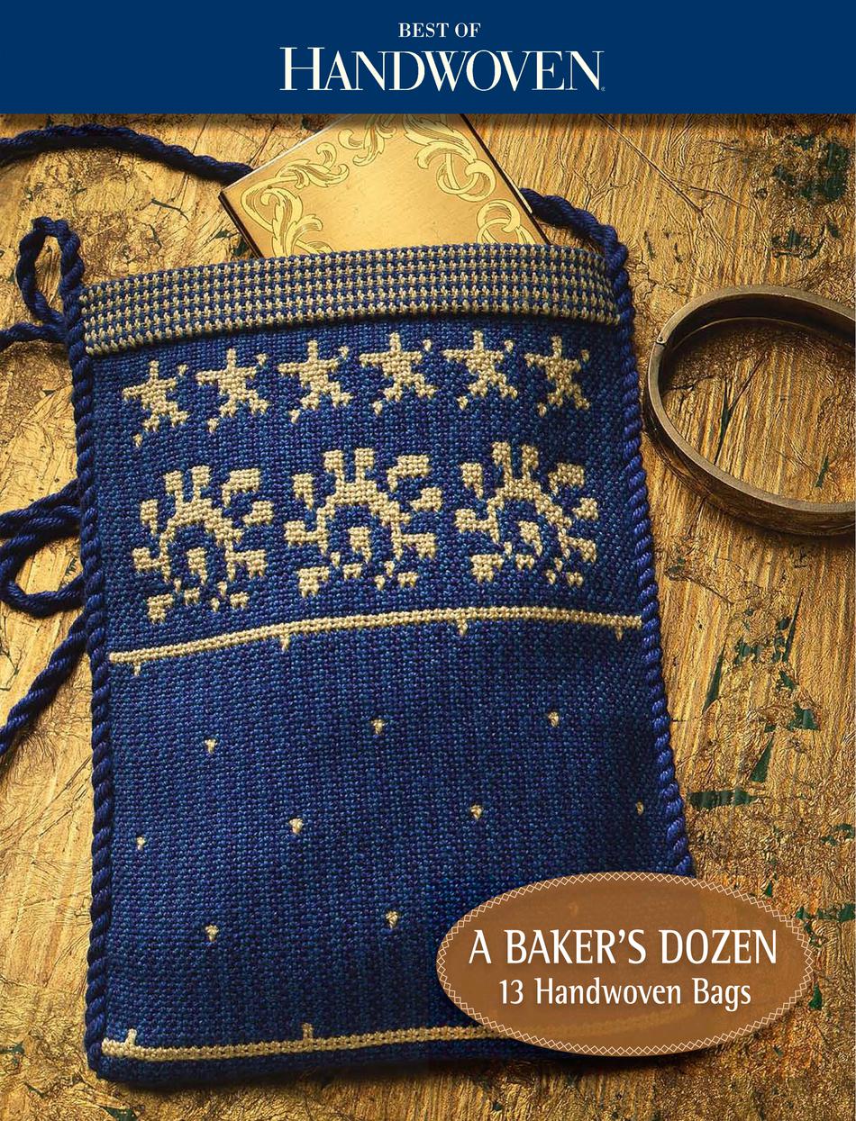 Weaving Books A Bakeraposs Dozen 13 Bags to Weave  eBook Printed Copy