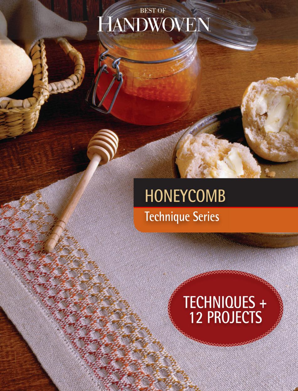 Weaving Books Best of Handwoven Honeycomb  Technique Series  eBook Printed Copy