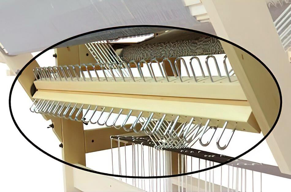 Weaving Equipment Lout 1quot Sectional Warp Kit for the 130 cm 518quot Delta  Megado Looms